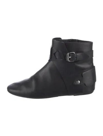 Pre-owned Isabel Marant Leather Boots In Black