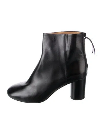 Pre-owned Isabel Marant Leather Boots In Black