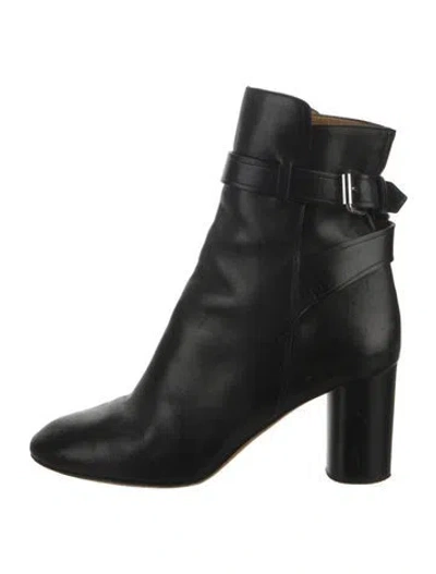 Pre-owned Isabel Marant Leather Boots In Black