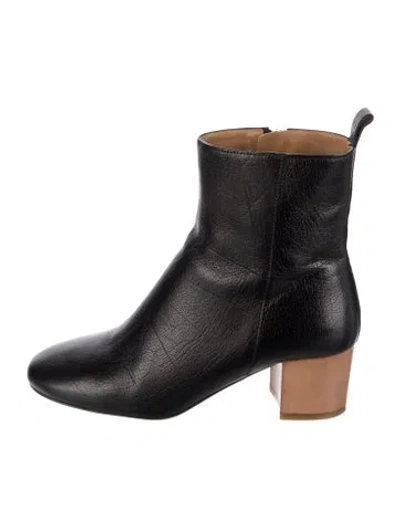 Pre-owned Isabel Marant Leather Boots In Black