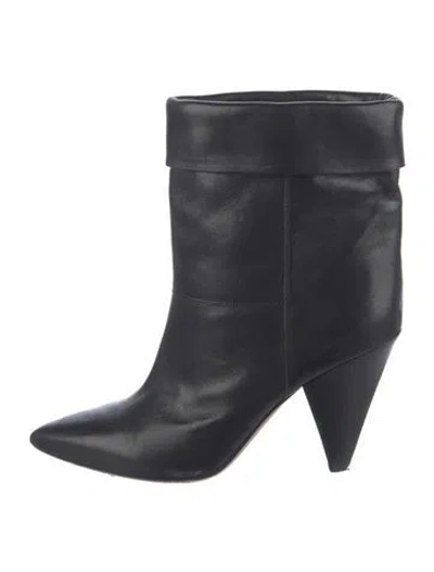 Pre-owned Isabel Marant Leather Boots In Black