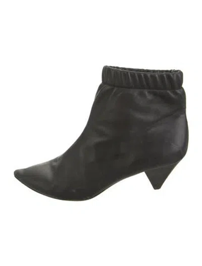 Pre-owned Isabel Marant Leather Boots In Black