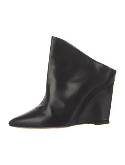 Pre-owned Isabel Marant Leather Boots In Blue