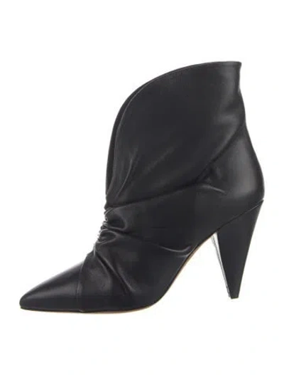 Pre-owned Isabel Marant Leather Boots In Blue