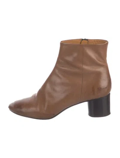 Pre-owned Isabel Marant Leather Boots In Brown