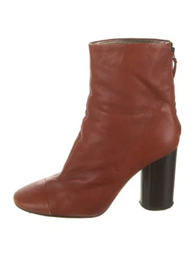 Pre-owned Isabel Marant Leather Boots In Brown