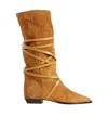 Isabel Marant Leather Boots In Brown