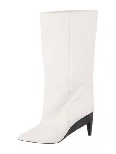 Pre-owned Isabel Marant Leather Boots In Neutrals