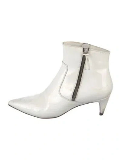 Pre-owned Isabel Marant Leather Boots In White