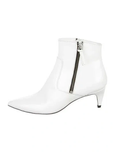 Pre-owned Isabel Marant Leather Boots In White