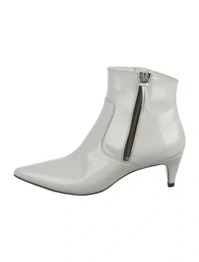 Pre-owned Isabel Marant Leather Boots In White