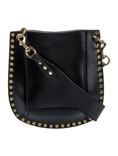Pre-owned Isabel Marant Leather Crossbody Bag In Black