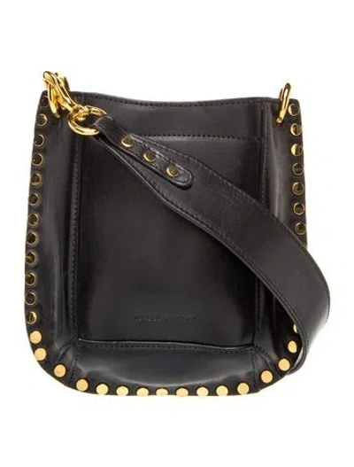 Pre-owned Isabel Marant Leather Crossbody Bag In Black