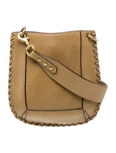 Pre-owned Isabel Marant Leather Crossbody Bag In Brown