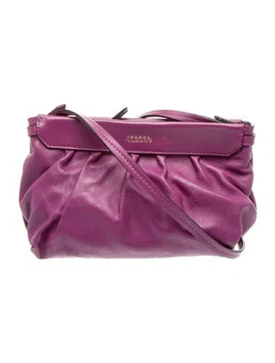 Pre-owned Isabel Marant Leather Crossbody Bag In Pink