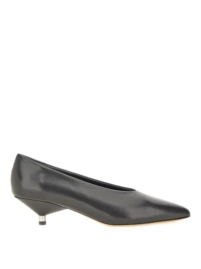 ISABEL MARANT LEATHER EBISA PUMPS
