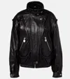 Isabel Marant Women Black Lambskin Aneli Jacket In Black