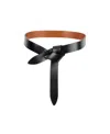 Isabel Marant Knot Belt In Black
