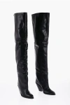 Isabel Marant 88mm Pointed-toe Leather Knee Boots