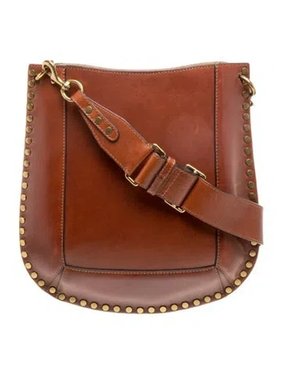 Pre-owned Isabel Marant Leather Messenger Bag In Brown
