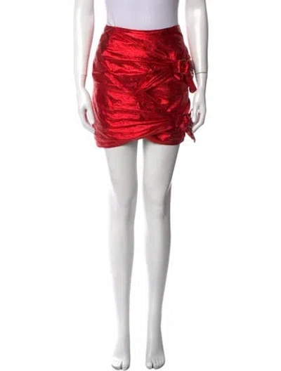 Pre-owned Isabel Marant Leather Mini Skirt