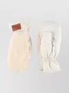 Isabel Marant Leather Mittens Cuffed Soft Texture