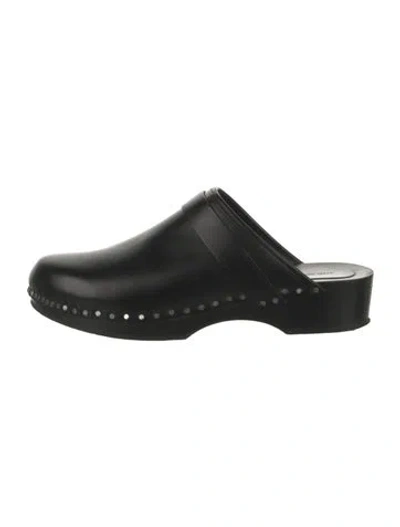 Pre-owned Isabel Marant Leather Mules In Black