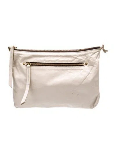 Pre-owned Isabel Marant Leather Portfolio In Neutral
