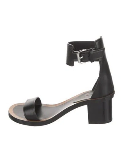 Pre-owned Isabel Marant Leather Sandals In Black
