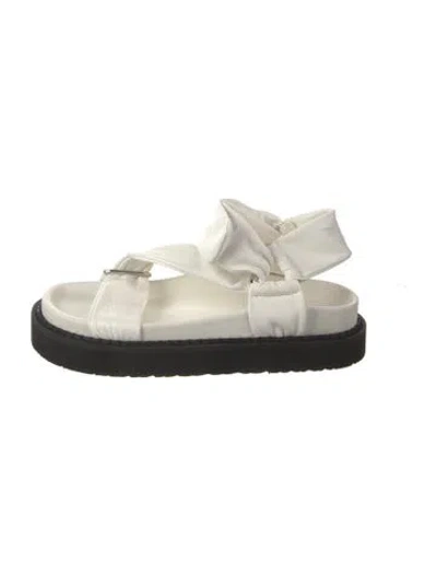 Pre-owned Isabel Marant Leather Sandals In White