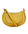 Isabel Marant Shoulder Bag Adjustable Strap Front Back Pockets In Yellow