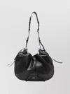 Isabel Marant Drawstring Leather Shoulder Bag