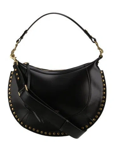 Pre-owned Isabel Marant Leather Shoulder Bag In Black