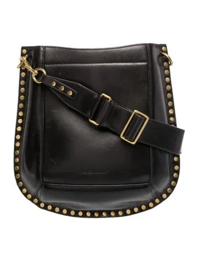 Pre-owned Isabel Marant Leather Shoulder Bag In Black