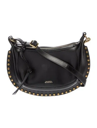 Pre-owned Isabel Marant Leather Shoulder Bag In Black