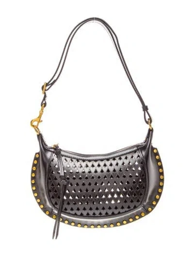 Pre-owned Isabel Marant Leather Shoulder Bag In Black