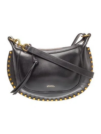 Pre-owned Isabel Marant Leather Shoulder Bag In Black