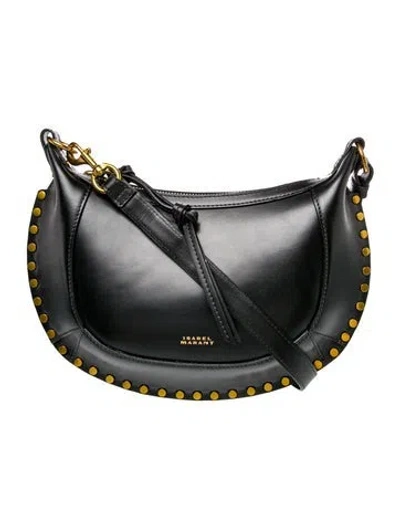 Pre-owned Isabel Marant Leather Shoulder Bag In Black