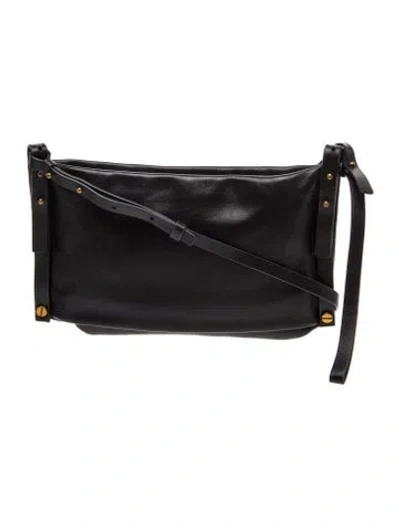 Pre-owned Isabel Marant Leather Shoulder Bag In Black