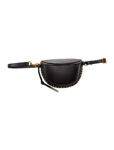 Pre-owned Isabel Marant Leather Shoulder Bag In Black