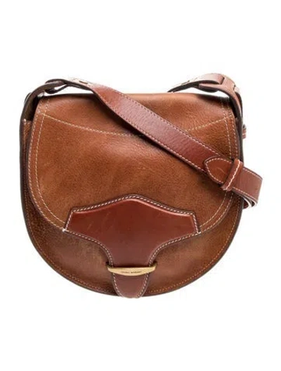 Pre-owned Isabel Marant Leather Shoulder Bag In Brown