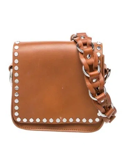 Pre-owned Isabel Marant Leather Shoulder Bag In Brown