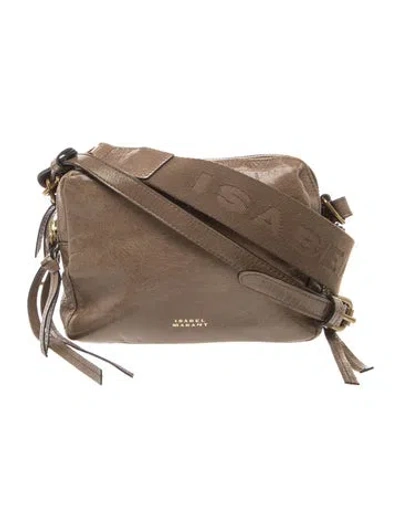 Pre-owned Isabel Marant Leather Shoulder Bag In Brown