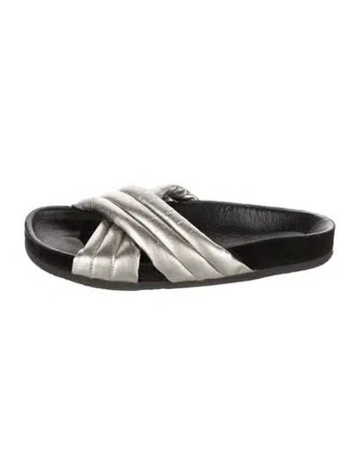 Pre-owned Isabel Marant Leather Slides
