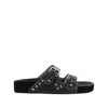 Isabel Marant Leather Sandals With All-over Stud Detail