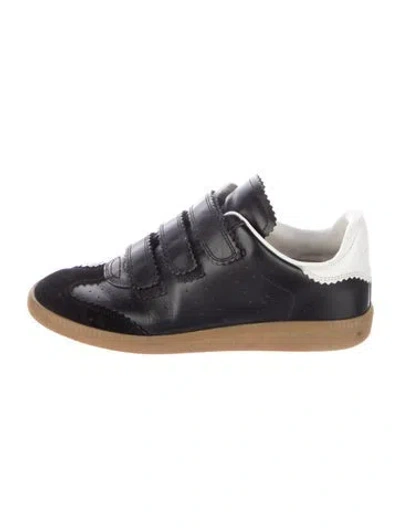 Pre-owned Isabel Marant Leather Sneakers In Black