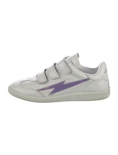 Pre-owned Isabel Marant Leather Sneakers In White
