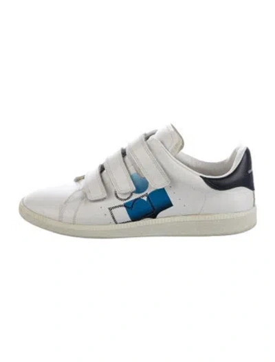Pre-owned Isabel Marant Leather Sneakers In White