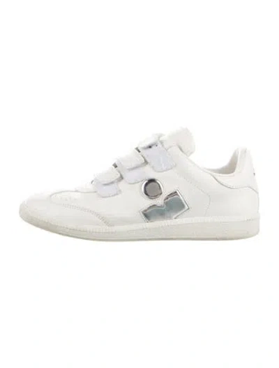 Pre-owned Isabel Marant Leather Sneakers In White