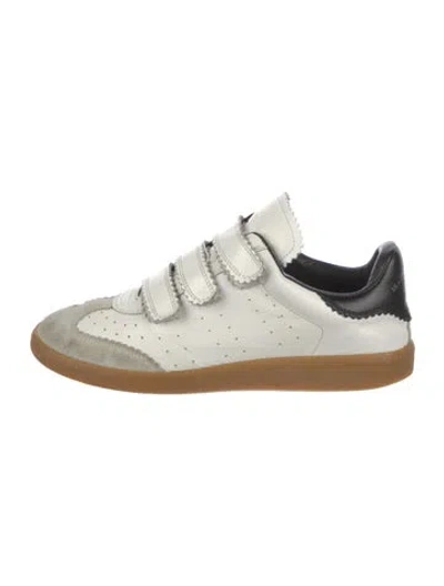 Pre-owned Isabel Marant Leather Sneakers In White
